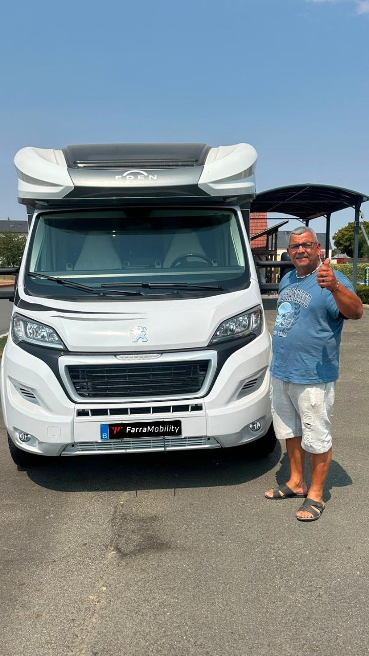 Client satisfait camping-car